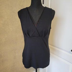 Ann Taylor Satin Trim Tank